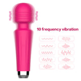 LuxePulse – Mini Wand Vibrator for Women