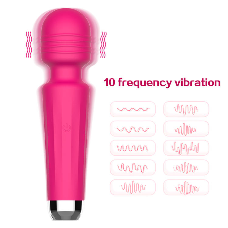 LuxePulse – Mini Wand Vibrator for Women